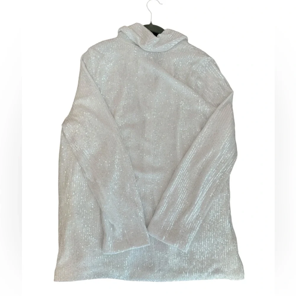 Show Me Your Mumu Dance Blazer in White Sequin